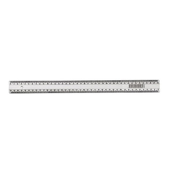 Régua Plástica 40cm Waleu