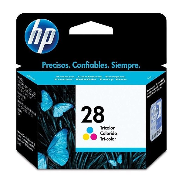 Cartucho Hp C8728-Al 28 Color 8ml Para HP Deskjet 3848, 3743, 3744