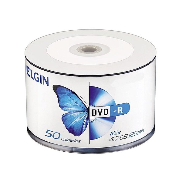 DVD-R Gravável 4.7GB Elgin Bulk C/50 UN