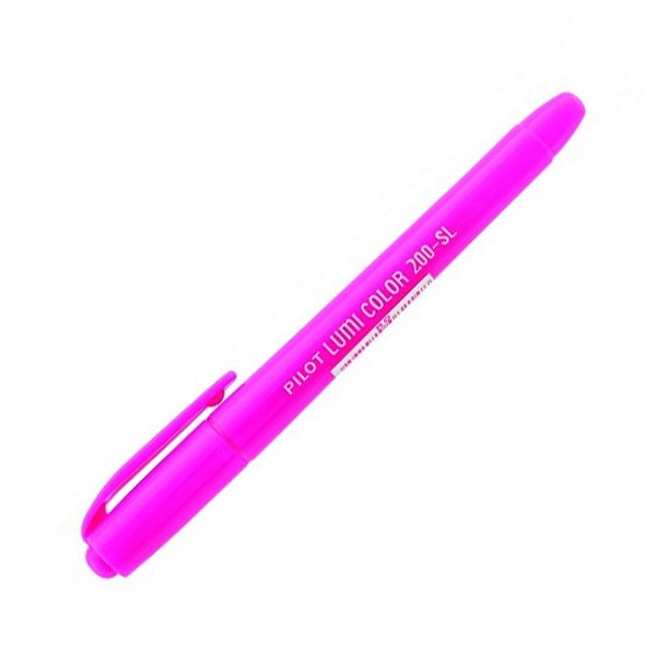 Pincel Marca Texto Pilot 200-S Rosa