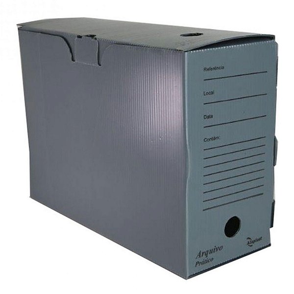 Arquivo Morto Polionda Cinza Alaplast