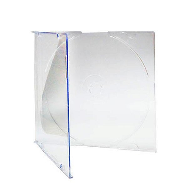 Capa CD/DVD Acrílico Individual Slim