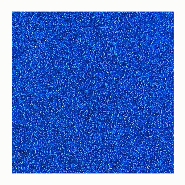 Placa de E.V.A Glitter Azul