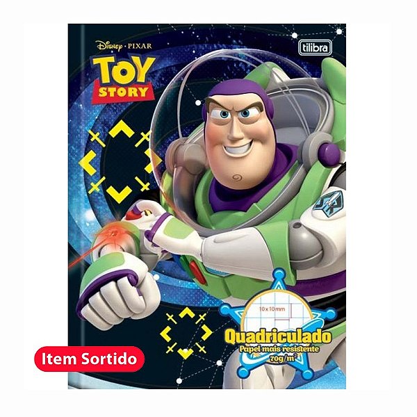 Caderno Brochura Pauta Verde 40Fls Toy Story