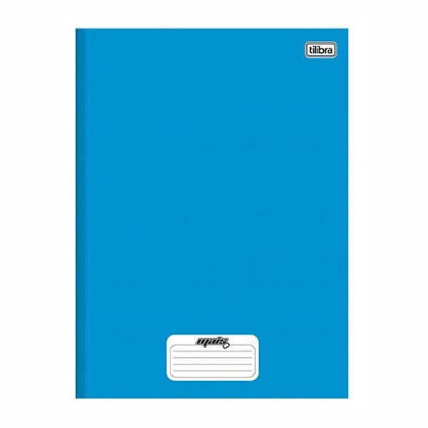 Caderno Univ. Costurado 48Fls Mais+ Azul Tilibra