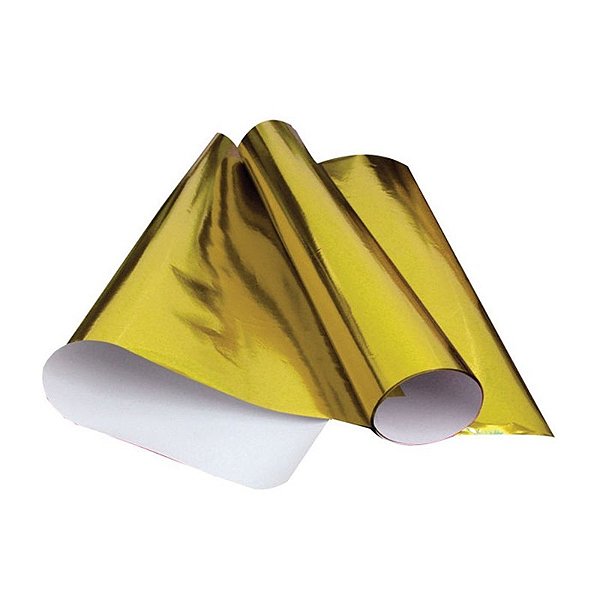 Papel Laminado Amarelo 1 FL