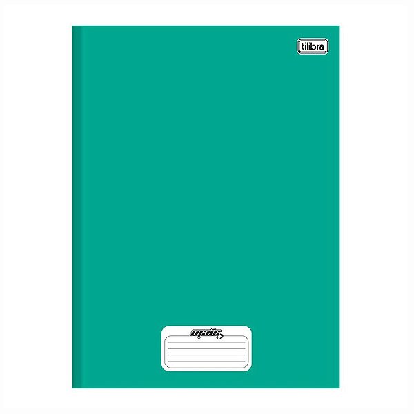 Caderno Universitário Costurado Brochurão 96Fls Mais  Verde Tilibra