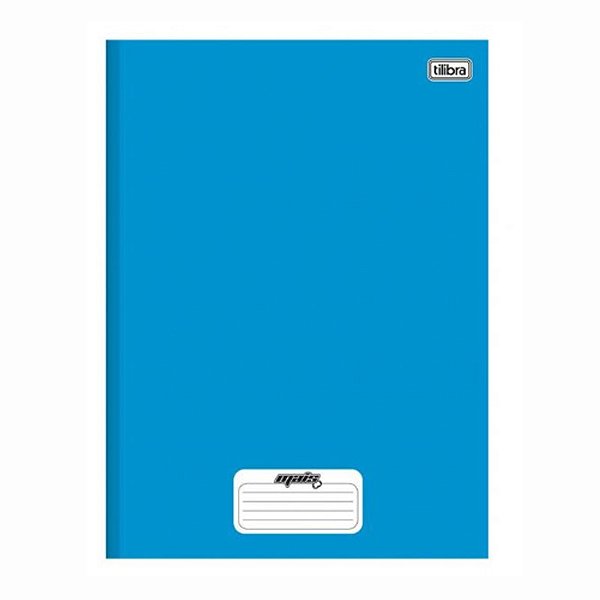 Caderno Univ. Costurado 96Fls Mais+ Azul Tilibra