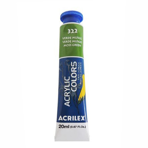 Tinta Acrílica 20 ML Verde Musgo Acrilex