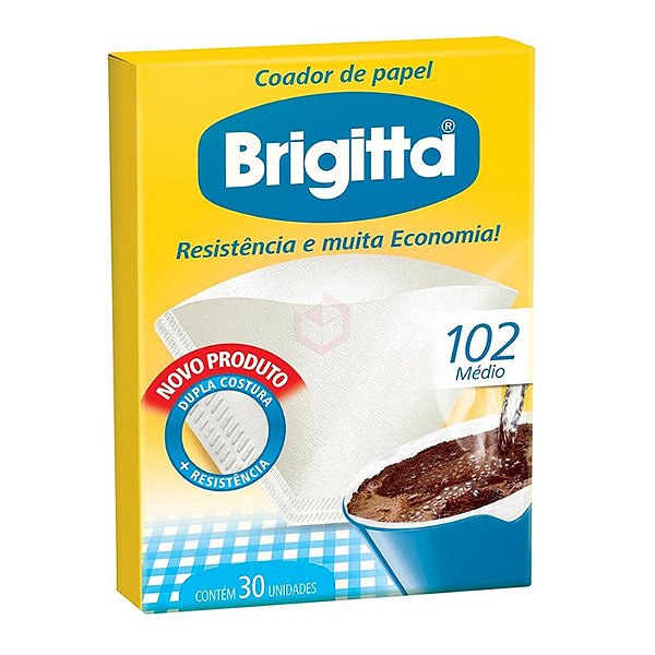 Coador de Café 102 Brigitta com 30 Unidades