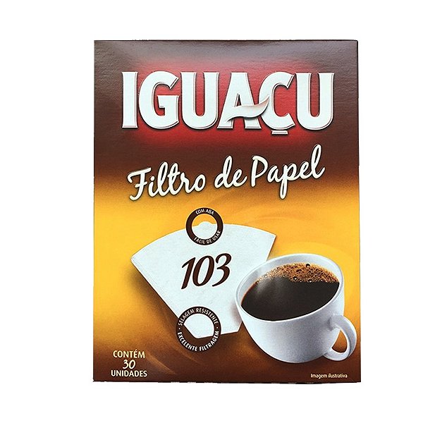 Coador de Café 103 Iguaçu com 30 Unidades