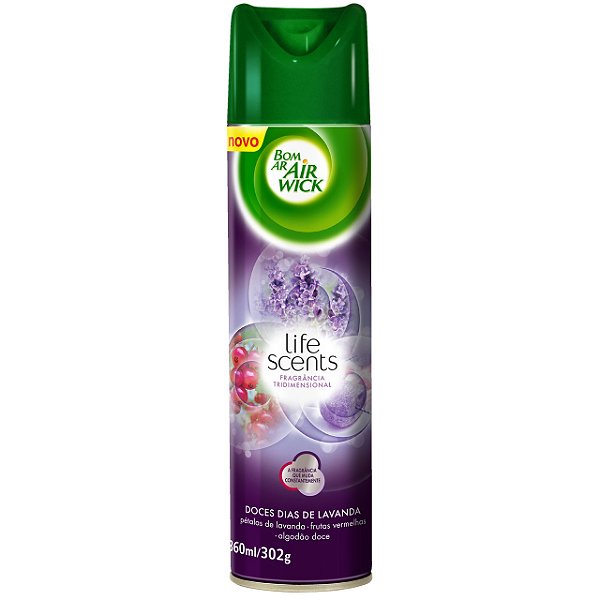 Aerossol Bom Ar Doces Dias de Lavanda 360ml