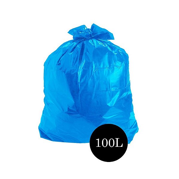 Saco de Lixo Comum Azul M4 100LTS PCT C/100 UN