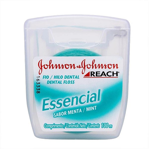 Fio Dental Johnson's 100mts Reach Essencial Menta