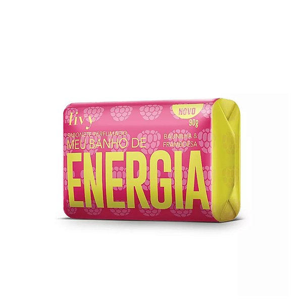 Sabonete Livy Energia Baunilha e Framboesa 90g