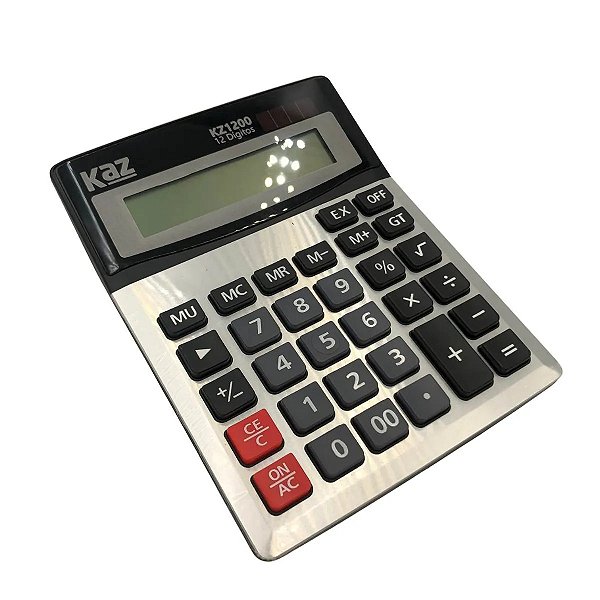 Calculadora de Mesa 12 Digitos Kaz1200