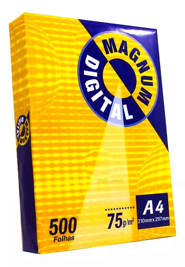 Papel Sulfite A4 Branco 500 Folhas Magnum Digital