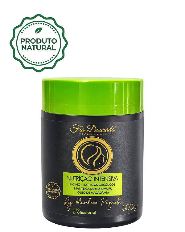 MÁSCARA DE TRATAMENTO NATURAL NUTRIÇÃO CAPILAR 500GR