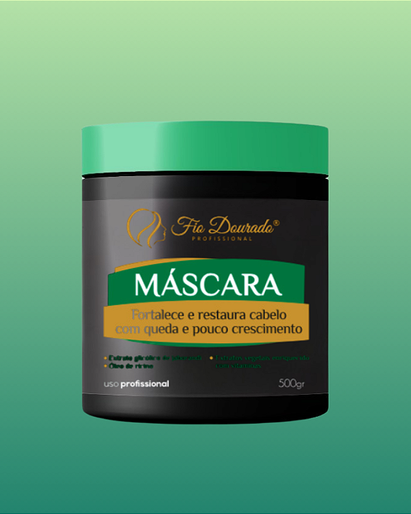 MÁSCARA DE TRATAMENTO NATURAL FORTALECEDORA 500GR