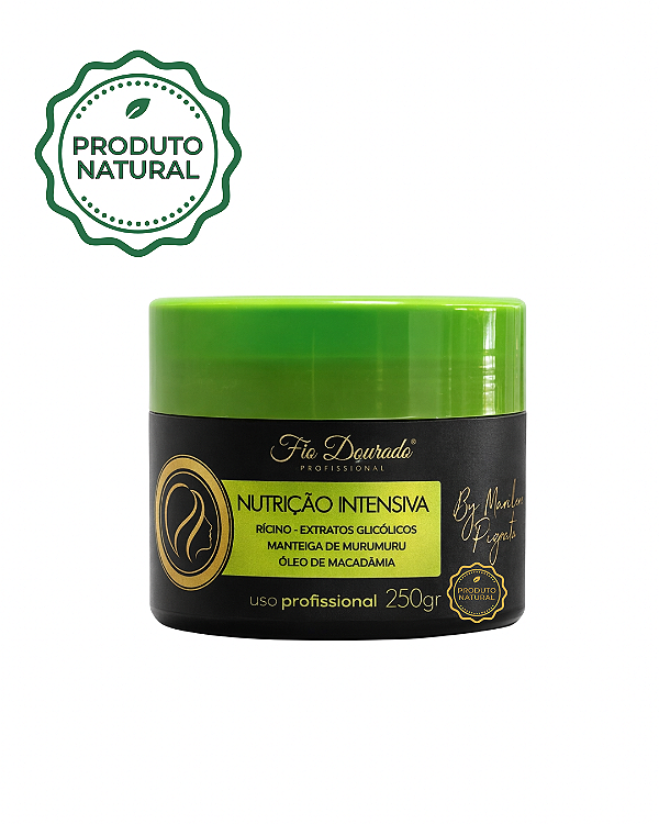 MÁSCARA DE TRATAMENTO NATURAL NUTRIÇÃO CAPILAR 250GR
