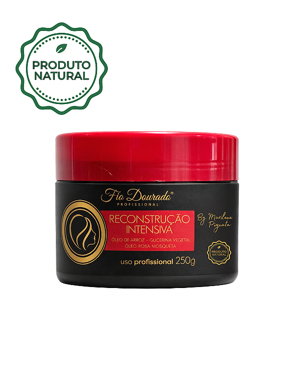 MÁSCARA DE TRATAMENTO NATURAL RECONSTRUÇÃO INTENSIVA 250GR