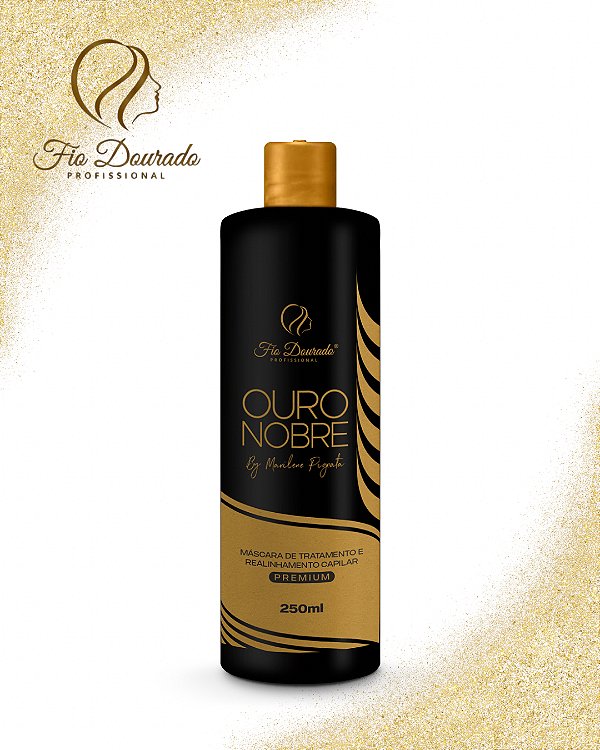 REALINHAMENTO OURO NOBRE SEM FORMOL SEM GLIOXICO PAUSA 10 A 20 MINUTOS 250GR