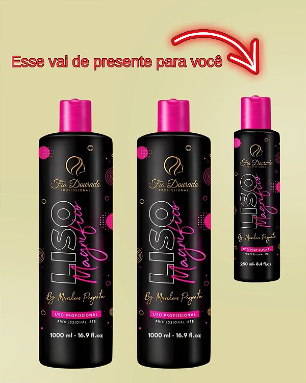 2 REALINHAMENTO LISO MAGNÍFICO PAUSA DE 10 A 20 PODENDO SE ESTENDER ATÉ 60 MINUTOS SE PREFERIR 1L GANHE DE PRESENTE 1 REALINHAMENTO LISO MAGNÍFICO 250ML