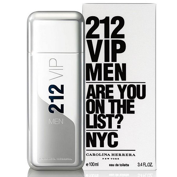 Perfume Carolina Herrera 212 Vip Men Eau de Toilette 100ml