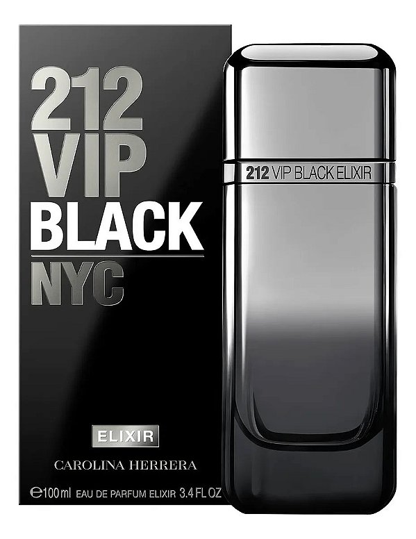 Perfume Carolina Herrera 212 Vip Black Elixir Eau de Parfum 100ml