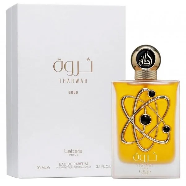 Perfume Lattafa Tharwah Gold Eau de Parfum 100ml