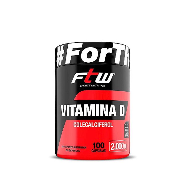 VITAMINA D 2.000UI FTW 100 CÁPS