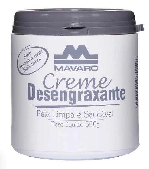 CREME DESENGRAXANTE MAVARO POTE 500 GRS