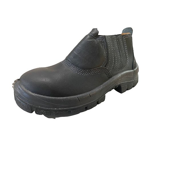 BOTINA PLUS SAFETY BICO AÇO  BIDENSIDADE ELASTICO  REF: BPSE-A