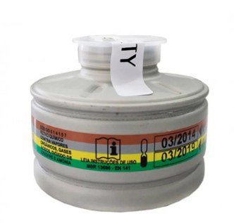 CARTUCHO AIRSAFETY FULL FACE PANORAMA 9000ABEK MULTIGASES