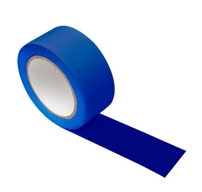 FITA DEMARCANTE AZUL 5CMX30M