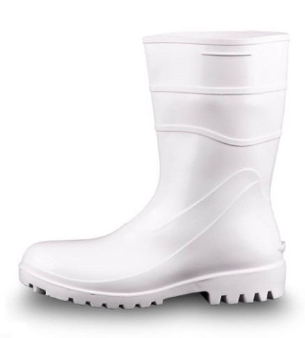 BOTA PVC BRACOL BRANCA CANO MEDIO FEME