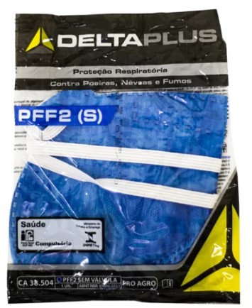 RESP DESC PFF2 S/V BRANCA HOSPITALAR N95 KSN CA 8357