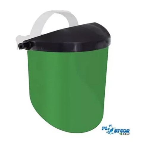 PROTETOR FACIAL VERDE PLASTICOR CA 30115
