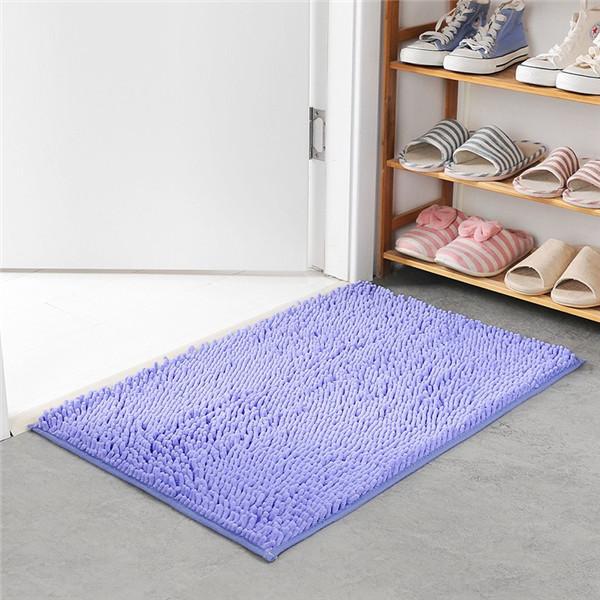 Tapete Bolinha Banheiro Violeta Antiderrapante 0,40 x 0,60 m