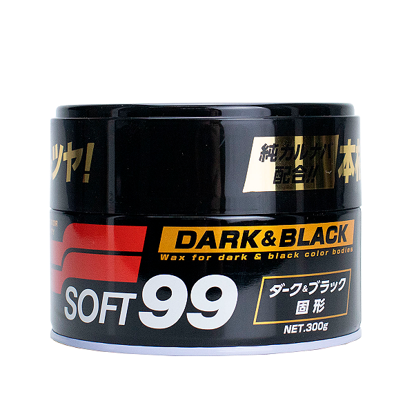 Cera Dark & Black Carnaúba 300g - Soft99