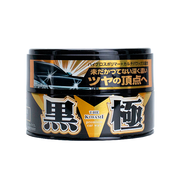 Cera Extreme Gloss Black Sintética e Carnaúba 200g - Soft99