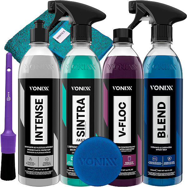 Kit Lavagem Automotiva V-Floc Blend Sintra Intense Vonixx