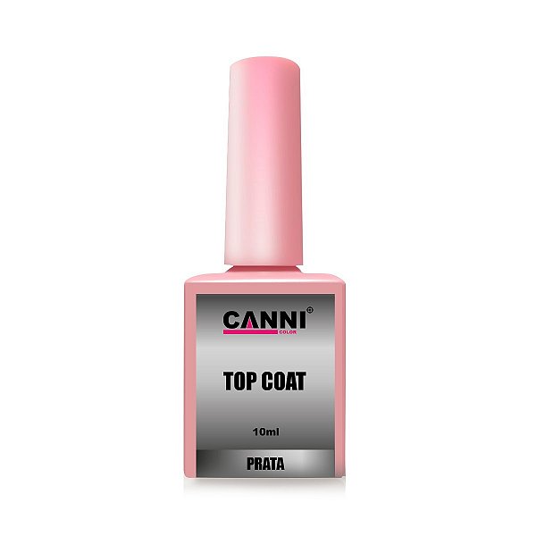 Top Coat Prata - Canni Color 10ml