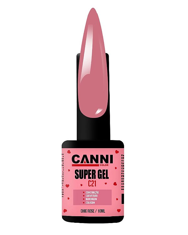 Super Gel Chic Rose - 10ML