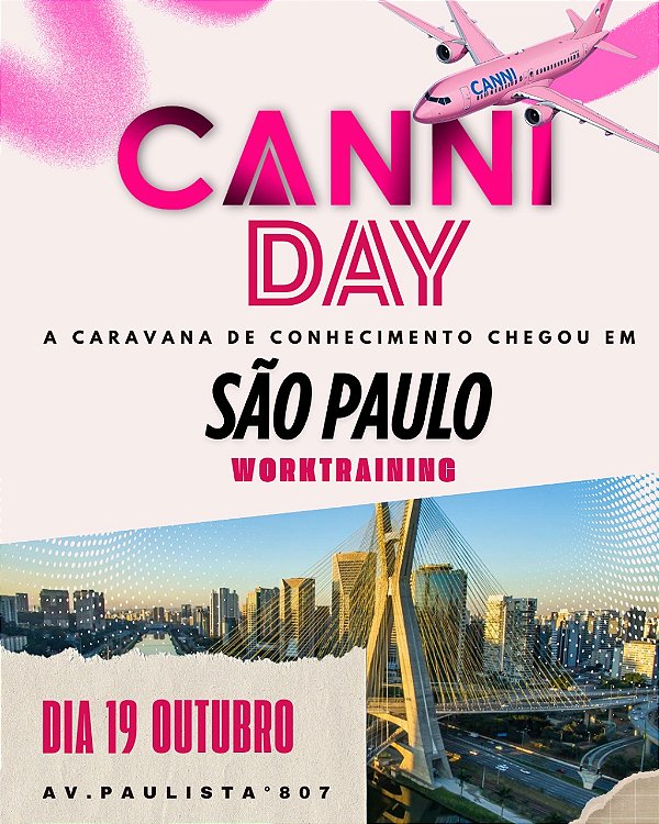 CANNI DAY SÃO PAULO INGRESSO DUPLO