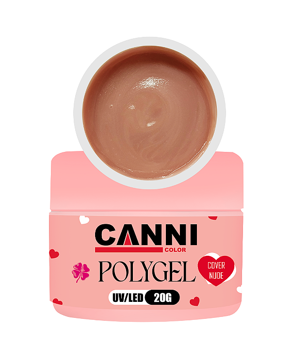 Polygel Cover Nude - Para Molde F1