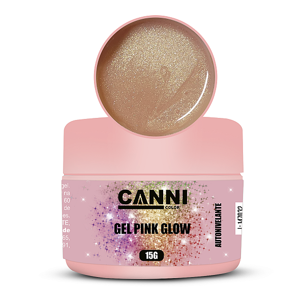 Gel Pink Glow Shine 15G - Semi Control