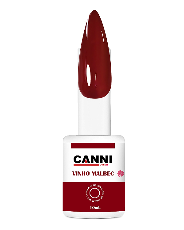 Esmalte Em Gel - Vinho Malbec 10ml