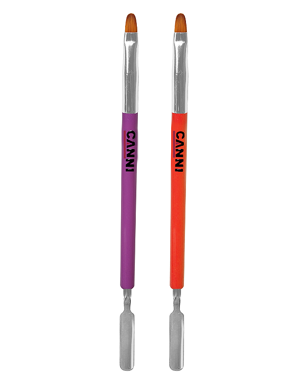 Pincel Lingua de Gato com Espatula