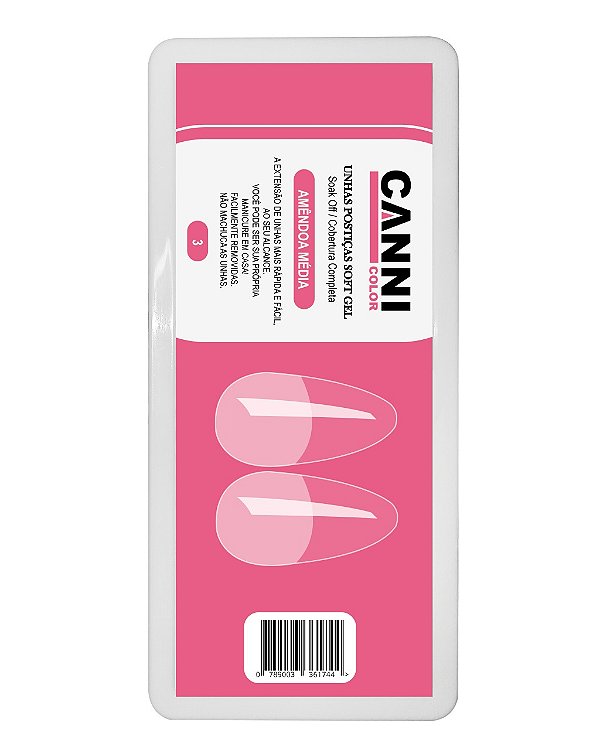 Postiça Soft - Amendoa Média